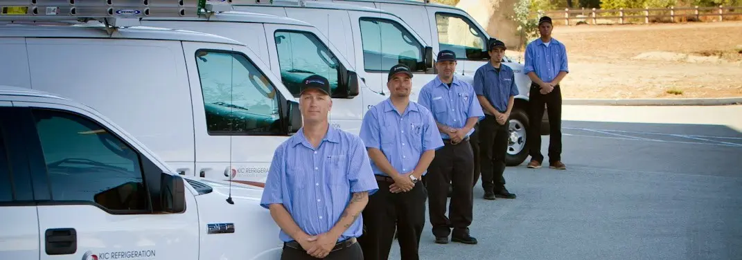 KIC Refrigeration crew ready for Mini Split Repair jobs across Castaic
